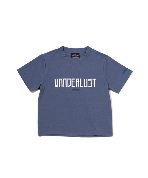 THOUSAND MILE(サウザンドマイル)の「【L's】SHORT SLEEVE COMPACT PRINT T-SHIRT WANDERLUST LUXELEAF JERSEY/ショートスリーブコンパクトプリントTシャツ(Tシャツ/カットソー・レディース・ブルー・FREE)」の1枚目の写真