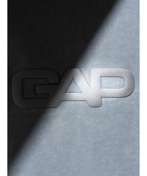 GAP(ギャップ)の「リラックスフィット GAPロゴ クロップドTシャツ(Tシャツ/カットソー・メンズ・ブラック/ブルー/クリーム/カーキ・S/XS/M/L/XL)」の12枚目の写真