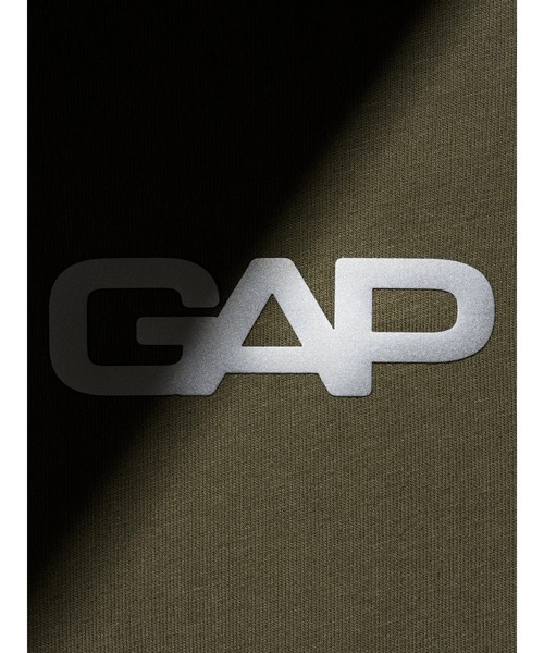GAP(ギャップ)の「リラックスフィット GAPロゴ クロップドTシャツ(Tシャツ/カットソー・メンズ・ブラック/ブルー/クリーム/カーキ・S/XS/M/L/XL)」の10枚目の写真