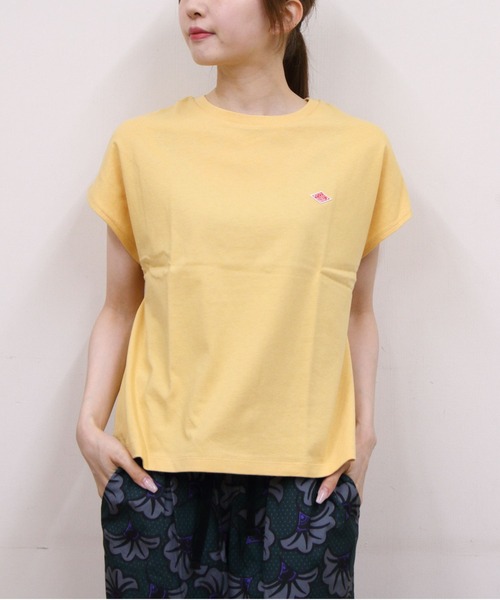 DANTON（ダントン）の「DANTON/ダントン　ドルマンショートスリーブTEE　DOLMAN SHORT SLEEVE TEE　DT-C0403 CJJ（Tシャツ/カットソー・レディース・ネイビー/オレンジ/チャコールグレー/ホワイト・M）」の18枚目の写真