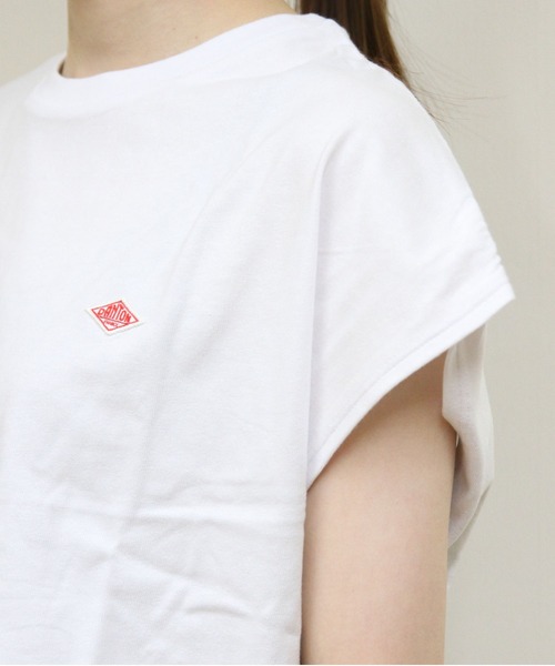 DANTON（ダントン）の「DANTON/ダントン　ドルマンショートスリーブTEE　DOLMAN SHORT SLEEVE TEE　DT-C0403 CJJ（Tシャツ/カットソー・レディース・ネイビー/オレンジ/チャコールグレー/ホワイト・M）」の5枚目の写真