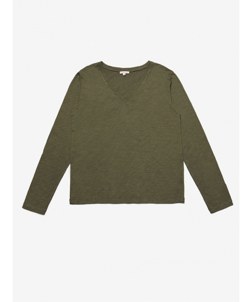 BENSIMON（ベンシモン）の「[PARIS COLLECTION] TEE SHIRT AOUT - KHAKI（Tシャツ/カットソー・レディース・その他・M/L）」の3枚目の写真