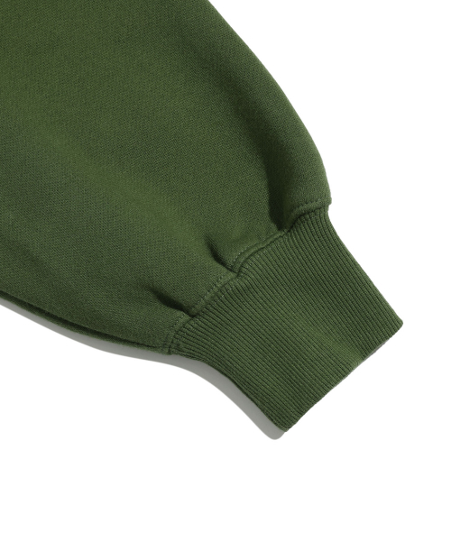 ISTKUNST(イストクンスト)の「LOGO&SMILEY HOODIE_KHAKI(IK2DFMM400A)(パーカー・レディース・カーキ・S/M/L)」の5枚目の写真