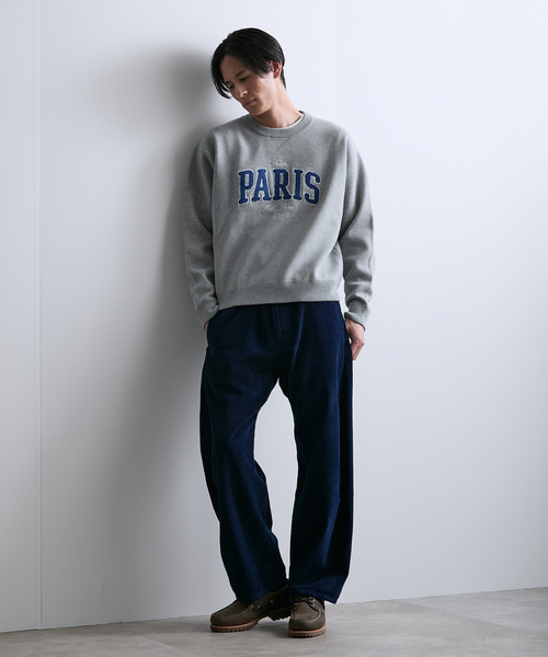 PARIS SAINT-GERMAIN(パリサンジェルマン)の「【Paris Saint-Germain 】JP ChenilleSweat From Paris With Love(ニット/セーター・メンズ・ネイビー/グレー・X-LARGE/LARGE/MEDIUM)」の19枚目の写真