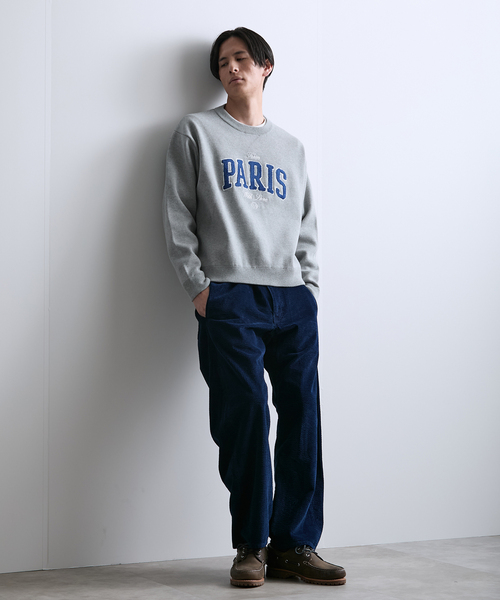 PARIS SAINT-GERMAIN(パリサンジェルマン)の「【Paris Saint-Germain 】JP ChenilleSweat From Paris With Love(ニット/セーター・メンズ・ネイビー/グレー・X-LARGE/LARGE/MEDIUM)」の22枚目の写真