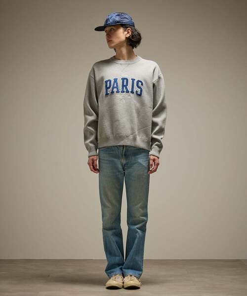 PARIS SAINT-GERMAIN（パリサンジェルマン）の「【Paris Saint-Germain 】JP ChenilleSweat From Paris With Love（ニット/セーター・メンズ・ネイビー/グレー・X-LARGE/LARGE/MEDIUM）」の7枚目の写真