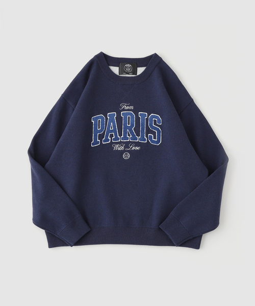 PARIS SAINT-GERMAIN(パリサンジェルマン)の「【Paris Saint-Germain 】JP ChenilleSweat From Paris With Love(ニット/セーター・メンズ・ネイビー/グレー・X-LARGE/LARGE/MEDIUM)」の13枚目の写真
