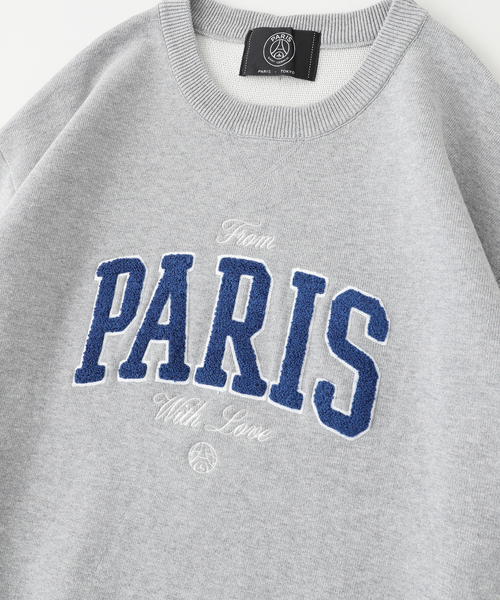 PARIS SAINT-GERMAIN(パリサンジェルマン)の「【Paris Saint-Germain 】JP ChenilleSweat From Paris With Love(ニット/セーター・メンズ・ネイビー/グレー・X-LARGE/LARGE/MEDIUM)」の15枚目の写真