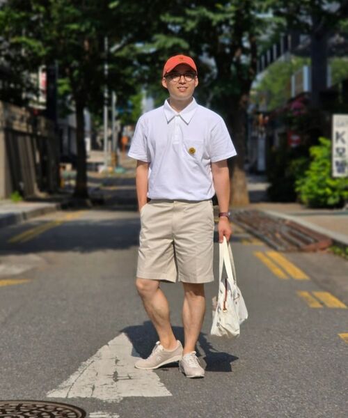 EDWARDMAX（エドワードマックス）の「ブルックラインPKポロカラーTシャツ（ポロシャツ・メンズ・その他・XL/L/M）」の9枚目の写真