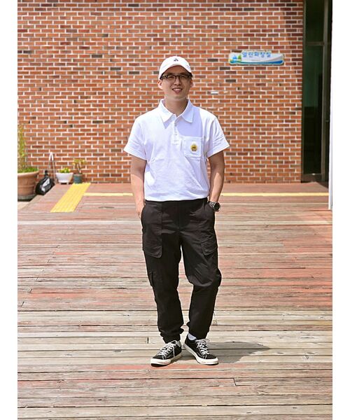 EDWARDMAX（エドワードマックス）の「ブルックラインPKポロカラーTシャツ（ポロシャツ・メンズ・その他・XL/L/M）」の14枚目の写真