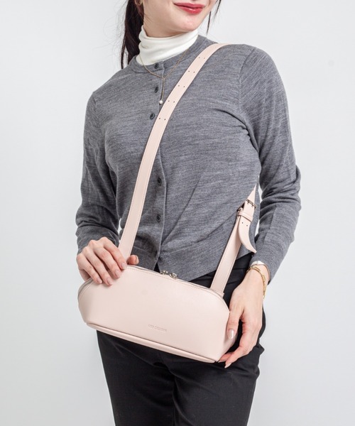 ADD CULUMN(アドカラム)の「【ADD CULUMN/アドカラム】ボディバッグ FIGRE BODYBAG(ボディバッグ/ウエストポーチ・レディース・アイボリー/ブラック/ピンク/ブラウン・FREE)」の4枚目の写真