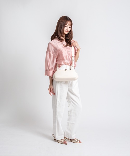 ADD CULUMN(アドカラム)の「【ADD CULUMN/アドカラム】ボディバッグ FIGRE BODYBAG(ボディバッグ/ウエストポーチ・レディース・アイボリー/ブラック/ピンク/ブラウン・FREE)」の20枚目の写真