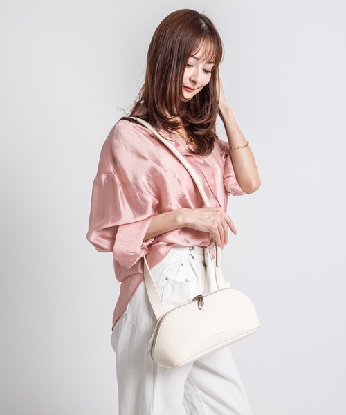 ADD CULUMN(アドカラム)の「【ADD CULUMN/アドカラム】ボディバッグ FIGRE BODYBAG(ボディバッグ/ウエストポーチ・レディース・アイボリー/ブラック/ピンク/ブラウン・FREE)」の18枚目の写真