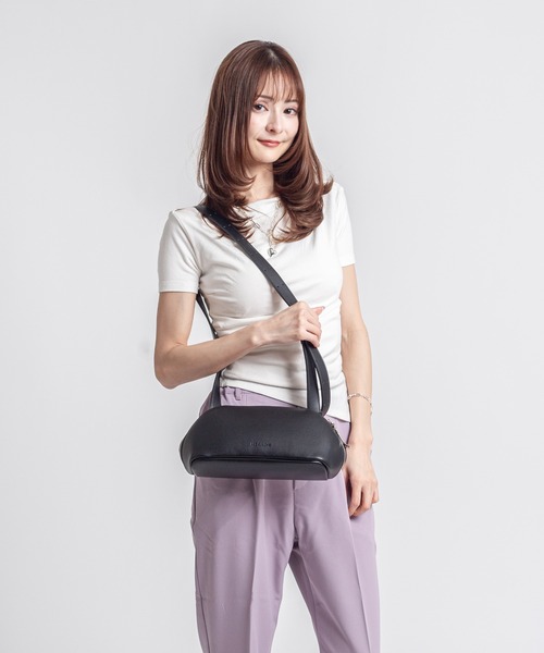 ADD CULUMN(アドカラム)の「【ADD CULUMN/アドカラム】ボディバッグ FIGRE BODYBAG(ボディバッグ/ウエストポーチ・レディース・アイボリー/ブラック/ピンク/ブラウン・FREE)」の5枚目の写真