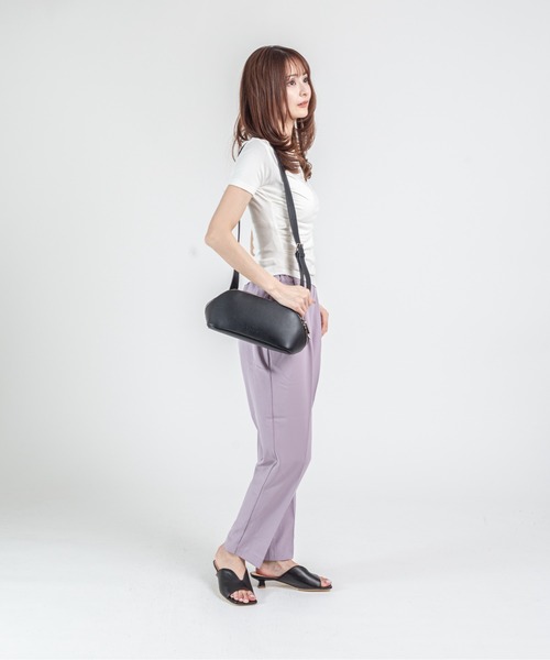 ADD CULUMN(アドカラム)の「【ADD CULUMN/アドカラム】ボディバッグ FIGRE BODYBAG(ボディバッグ/ウエストポーチ・レディース・アイボリー/ブラック/ピンク/ブラウン・FREE)」の8枚目の写真