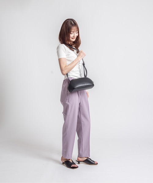 ADD CULUMN(アドカラム)の「【ADD CULUMN/アドカラム】ボディバッグ FIGRE BODYBAG(ボディバッグ/ウエストポーチ・レディース・アイボリー/ブラック/ピンク/ブラウン・FREE)」の9枚目の写真