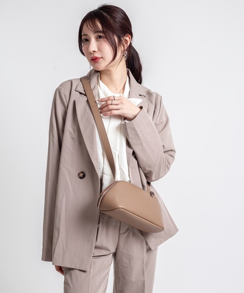 ADD CULUMN(アドカラム)の「【ADD CULUMN/アドカラム】ボディバッグ FIGRE BODYBAG(ボディバッグ/ウエストポーチ・レディース・アイボリー/ブラック/ピンク/ブラウン・FREE)」の11枚目の写真