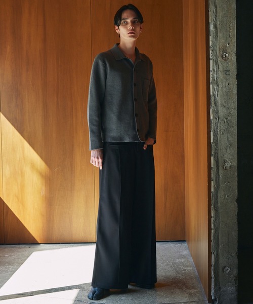 CIASENSE(シアセンス)の「Front Pocket Tuck Slacks / フロントポケットタックスラックス(スラックス・メンズ・ブラック・S/M/L)」の10枚目の写真