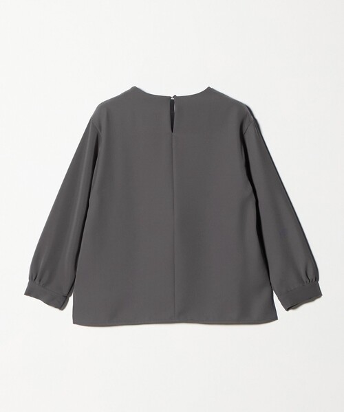A DAY IN THE LIFE UNITED ARROWS（アデイインザライフユナイテッドアローズ）の「ダブルクロス メタルパーツ 8分袖ブラウス ‐ウォッシャブル‐＜A DAY IN THE LIFE＞（シャツ/ブラウス・レディース・ネイビー/ベージュ/ダークグレー・FREE）」の15枚目の写真