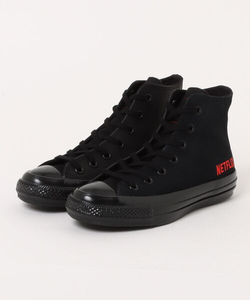 CONVERSE(コンバース)の「【CONVERSE】コンバース ALL STAR AGED HI / NETFLIX(オールスター エイジド HI/ネットフリックス)(スニーカー・レディース・ブラック・4/5/5.5/4.5)」の1枚目の写真