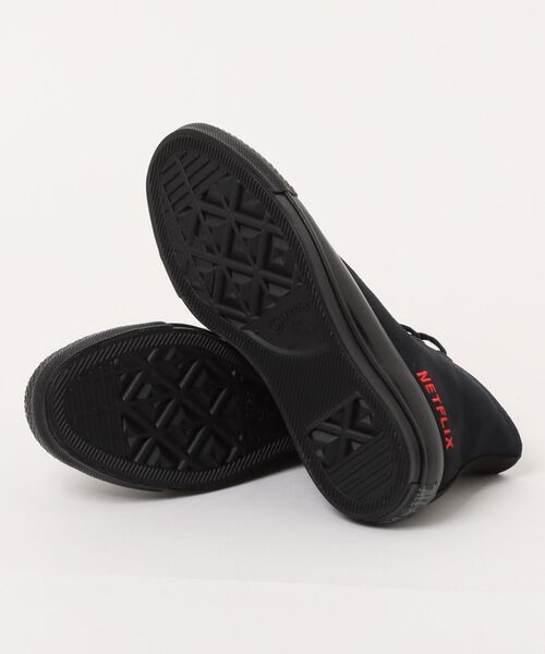 CONVERSE(コンバース)の「【CONVERSE】コンバース ALL STAR AGED HI / NETFLIX(オールスター エイジド HI/ネットフリックス)(スニーカー・レディース・ブラック・4/5/5.5/4.5)」の3枚目の写真