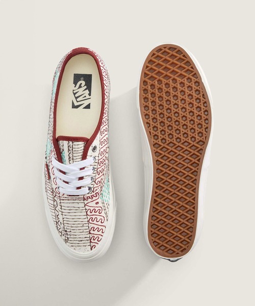 VANS(バンズ)の「VANS PREMIUM オーセンティック / LX Authentic 44 Persian Rug MA VN000D9NCCZ1(スニーカー・メンズ・ホワイト系・11.5/10.5/10/9.5/9/8.5/8/7.5/7/6/5.5)」の3枚目の写真