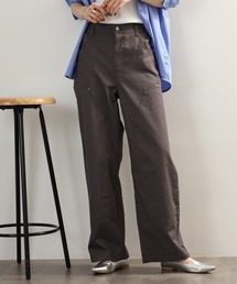 ダブルニーワイドワークパンツ