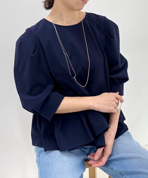 NOLLEY’S（ノーリーズ）の「【grace grace/グラスグラス】アシメMIXネックレス（ネックレス・レディース・マルチ・FREE）」の6枚目の写真