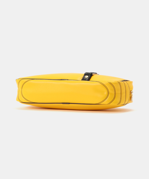 adidas Originals(アディダスオリジナルス)の「adidas originals / アディダス オリジナルス AIRLINER ELONGATED(ハンドバッグ・レディース・ブラック/イエロー・FREE)」の5枚目の写真