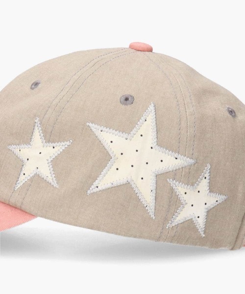 kaorinomori（カオリノモリ）の「kaorinomori  メロキャップ / カオリノモリ（キャップ・レディース・グレー/クリーム/ライトブルー・FREE）」の10枚目の写真