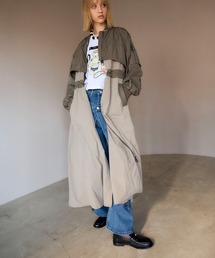 Cepica（セピカ）の「肩掛けレイヤードコート（その他アウター）」