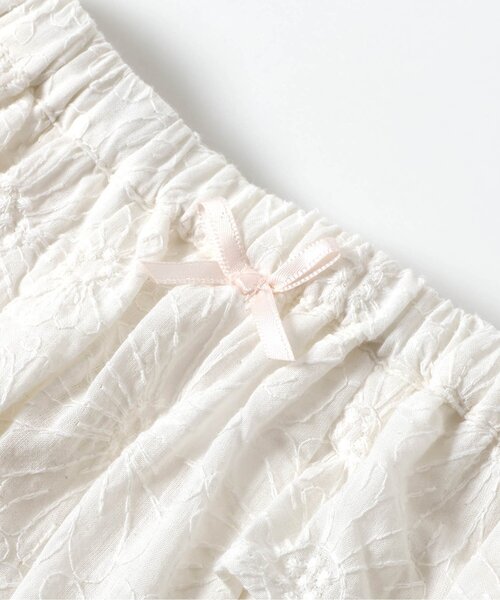 apres les cours(アプレレクール)の「ティアードフリルブルマ(その他ベビーウェア・キッズ・インディゴブルー/アイボリー・80)」の9枚目の写真