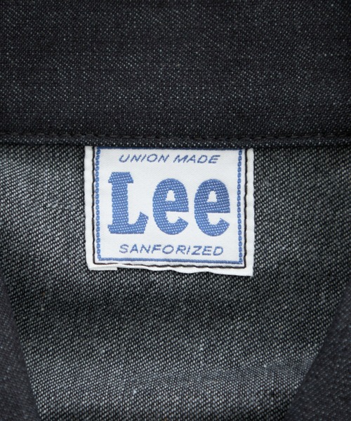 Lee(リー)の「Lee/リー【リジッド】91B ZIP-UPブルゾン/セットアップ可(デニムジャケット・メンズ・ノンウォッシュ・SMALL/MEDIUM/LARGE/X-LARGE)」の11枚目の写真