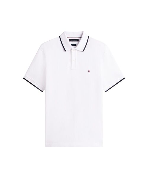 TOMMY HILFIGER(トミーヒルフィガー)の「ピケアンダーカラーレギュラーポロ(ポロシャツ・メンズ・レッド/ホワイト/ネイビー・X-LARGE/MEDIUM/LARGE/SMALL)」の14枚目の写真