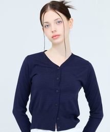 LVTR KNIT CARDIGAN(BLUE)