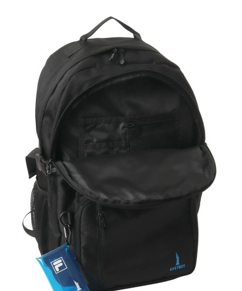 EASTBOY(イーストボーイ)の「FILA × EASTBOY 2ポケットデイパック30L(バックパック/リュック・レディース・ブラック/ブルー/ピンク・FREE)」の17枚目の写真