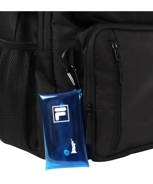 EASTBOY(イーストボーイ)の「FILA × EASTBOY 2ポケットデイパック30L(バックパック/リュック・レディース・ブラック/ブルー/ピンク・FREE)」の21枚目の写真