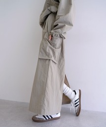 ANME（アンメ）の「接触冷感 UVカット(UPF50+) 撥水加工ナイロンスカート【ベルト付き】（スカート）」