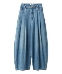 SNIDEL | 【00サイズあり】カーブデニムワイドパンツ(デニムパンツ)