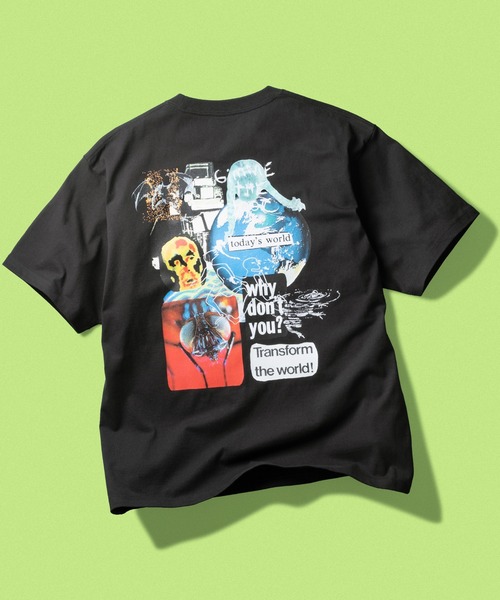 HUF(ハフ)の「GIMME THE LOOT TEE(Tシャツ/カットソー・メンズ・ホワイト/ブラック・S/M/L/XL/XXL)」の2枚目の写真