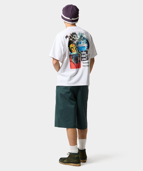 HUF(ハフ)の「GIMME THE LOOT TEE(Tシャツ/カットソー・メンズ・ホワイト/ブラック・S/M/L/XL/XXL)」の9枚目の写真