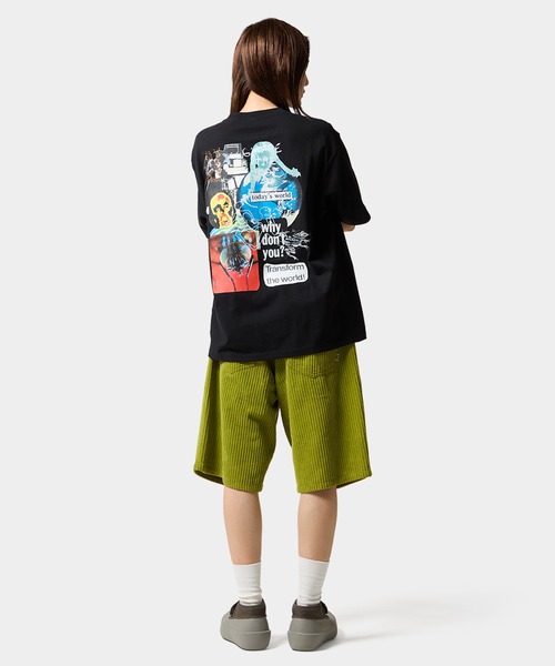 HUF(ハフ)の「GIMME THE LOOT TEE(Tシャツ/カットソー・メンズ・ホワイト/ブラック・S/M/L/XL/XXL)」の12枚目の写真