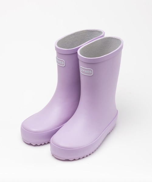 OMNES（オムネス）の「キッズレインブーツ（レインシューズ・キッズ・グレー/ベージュ/カーキ/ネイビー/ラベンダー/サーモンピンク/モスグリーン・17.0cm/16.0cm/20.0cm/19.0cm/18.0cm/15.0cm/22.0cm/21.0cm）」の7枚目の写真