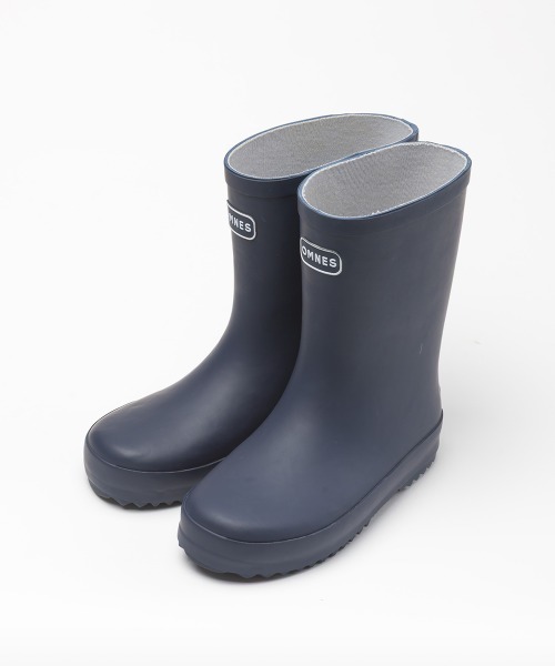 OMNES（オムネス）の「キッズレインブーツ（レインシューズ・キッズ・グレー/ベージュ/カーキ/ネイビー/ラベンダー/サーモンピンク/モスグリーン・17.0cm/16.0cm/20.0cm/19.0cm/18.0cm/15.0cm/22.0cm/21.0cm）」の6枚目の写真