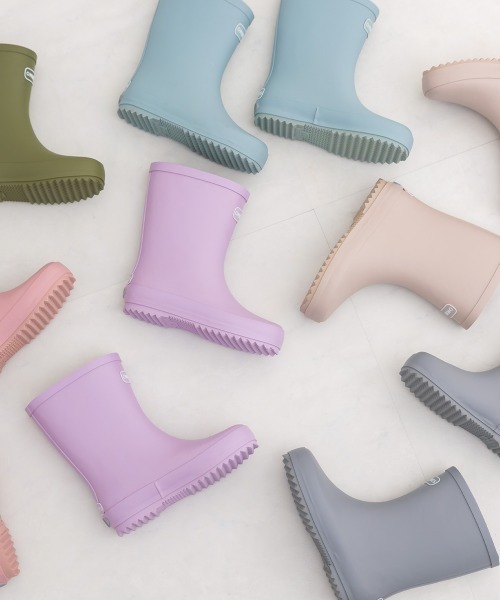 OMNES（オムネス）の「キッズレインブーツ（レインシューズ・キッズ・グレー/ベージュ/カーキ/ネイビー/ラベンダー/サーモンピンク/モスグリーン・17.0cm/16.0cm/20.0cm/19.0cm/18.0cm/15.0cm/22.0cm/21.0cm）」の16枚目の写真
