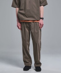 GRANCY】Layered Design Half Slacks / レイヤードデザインハーフ