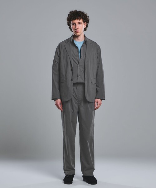 green label relaxing(グリーンレーベルリラクシング)の「WONDER CLOTH ワイド イージーパンツ W4 -ストレッ チ・接触冷感・吸水速乾-(その他パンツ・メンズ・モカ/ダークグレー/ブラック・S/XL/L/M)」の14枚目の写真