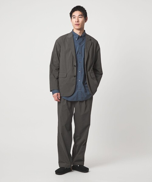 green label relaxing(グリーンレーベルリラクシング)の「WONDER CLOTH ワイド イージーパンツ W4 -ストレッ チ・接触冷感・吸水速乾-(その他パンツ・メンズ・モカ/ダークグレー/ブラック・S/XL/L/M)」の8枚目の写真