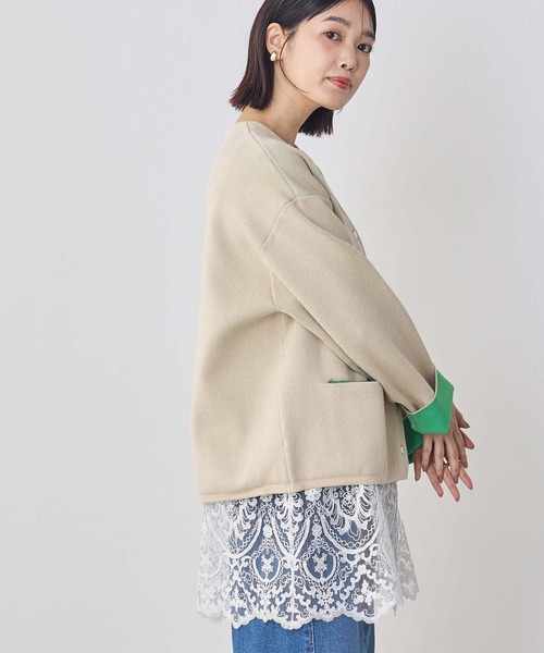 Gready Brilliant（グレディブリリアン）の「ＬＵコードレースキャミ（キャミソール・レディース・ブラック/アイボリー・38）」の16枚目の写真