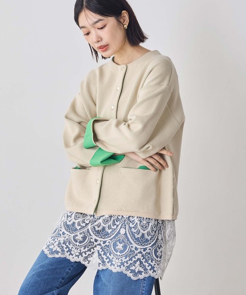 Gready Brilliant（グレディブリリアン）の「ＬＵコードレースキャミ（キャミソール・レディース・ブラック/アイボリー・38）」の19枚目の写真